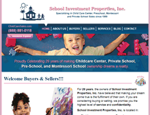 Tablet Screenshot of childcaresales.com