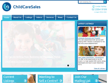 Tablet Screenshot of childcaresales.co.nz