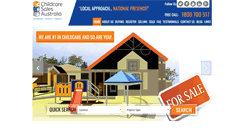 Desktop Screenshot of childcaresales.com.au